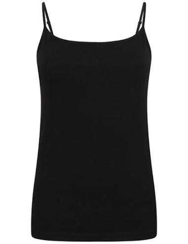 S-SK126-Womens Feel Good Stretch Spaghetti Vest